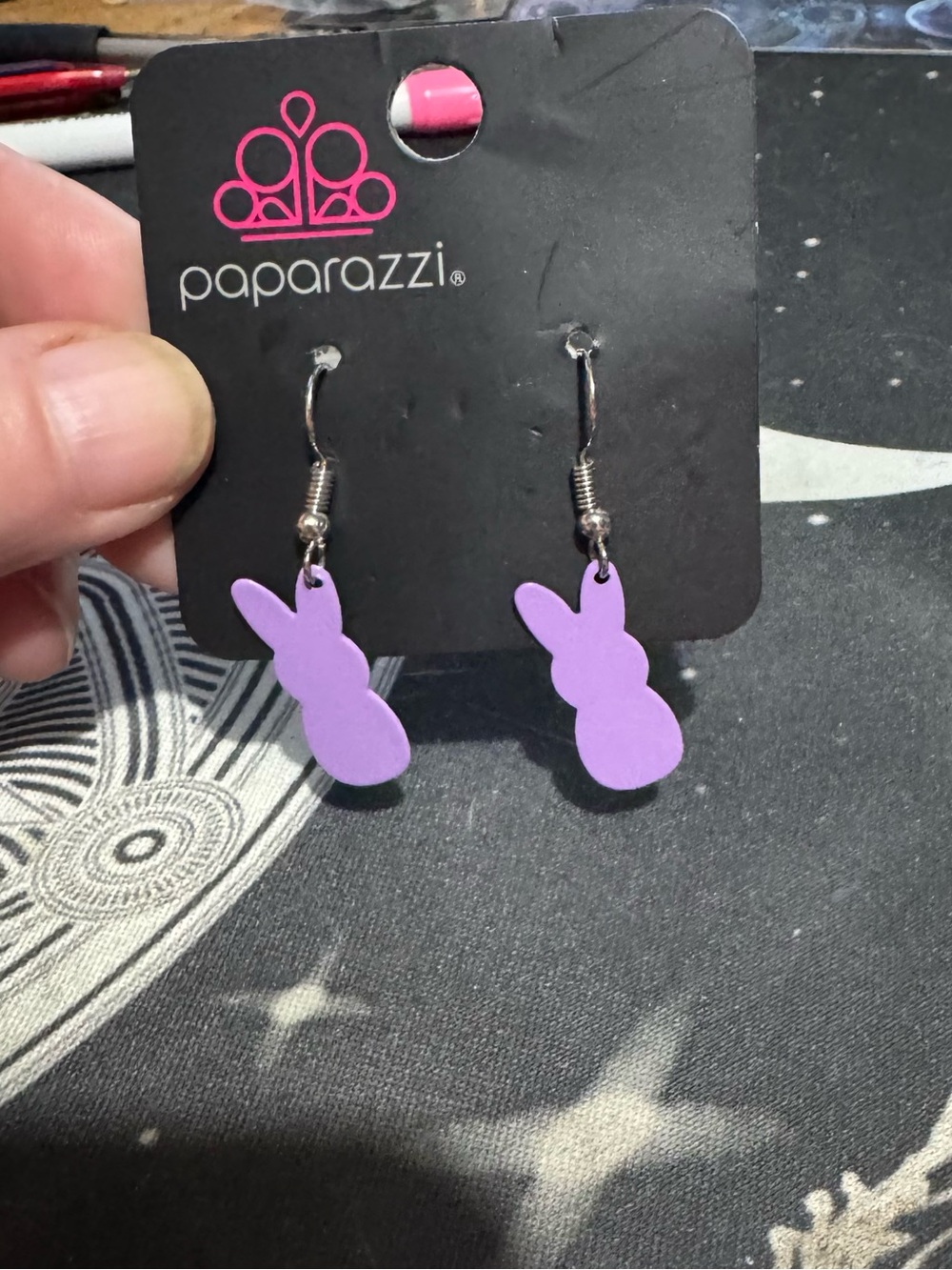 paparazzi Gold Bunny Stud Earrings